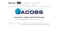 Desktop Screenshot of garagejacobs.be